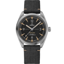 Seamaster Railmaster 40 mm, steel on coated nylon fabric strap - 220.12.40.20.01.001