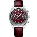 Speedmaster 40.5 mm, steel on leather strap - 332.12.41.51.11.001