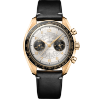 超霸系列 Chronoscope 43毫米, Moonshine™金 配襯 皮表帶 - 522.62.43.51.02.001