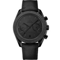 Speedmaster Dark Side of the Moon 44.25 mm, black ceramic on coated nylon fabric strap - 311.92.44.51.01.005