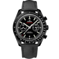 Speedmaster Dark Side of the Moon 44.25 mm, black ceramic on coated nylon fabric strap with foldover clasp - 311.92.44.51.01.007