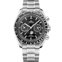 Speedmaster 44.25 mm, steel on steel - 304.30.44.52.01.001