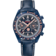 Speedmaster 44.25 mm, blue ceramic on leather strap - 304.93.44.52.03.002