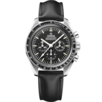 Speedmaster 42 mm, steel on leather strap - 310.32.42.50.01.002