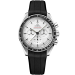 Speedmaster 42 mm, Steel on Rubber strap - 310.32.42.50.04.001