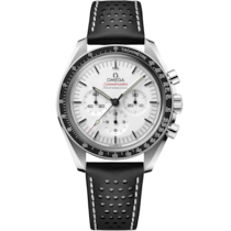 Speedmaster Moonwatch Professional 42 mm, Steel on Leather strap - 310.32.42.50.04.002