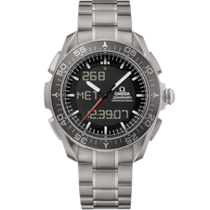 Speedmaster Skywalker X-33 45 mm, titanium on titanium - 318.90.45.79.01.001