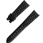兩件式表帶 - 黑色皮表帶連針扣 - 032CUZ011300