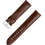 兩件式表帶 - 啡色鱷魚皮表帶連針扣 - 032CUZ010217