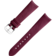 Two-piece strap - Burgundy vegan strap with pin buckle - 032Z017136