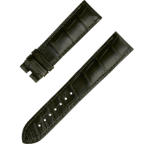 兩件式表帶 - 墨綠色鱷魚皮表帶連針扣 - 032CUZ010275
