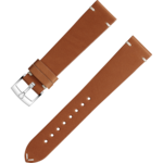 兩件式表帶 - 金啡色皮表帶連針扣 - 032CUZ006676