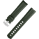兩件式表帶 - 海馬潛水300米系列綠色橡膠針扣表帶 - 032Z017210