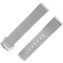 Two-piece strap - Stainless steel mesh bracelet - 020STZ015691