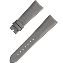 Two-piece strap - Technological-satin grey strap with pin buckle - 032CWZ010006