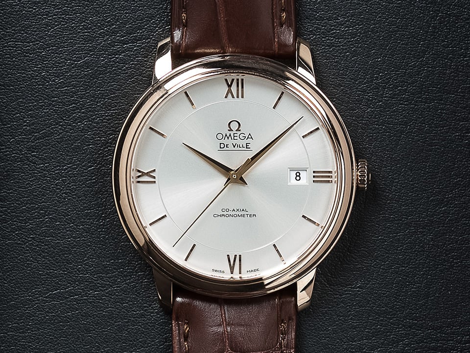 Omega Louis Brandt 18K Gold Chronograph Automatic Men's Watch Ref. 175.0500