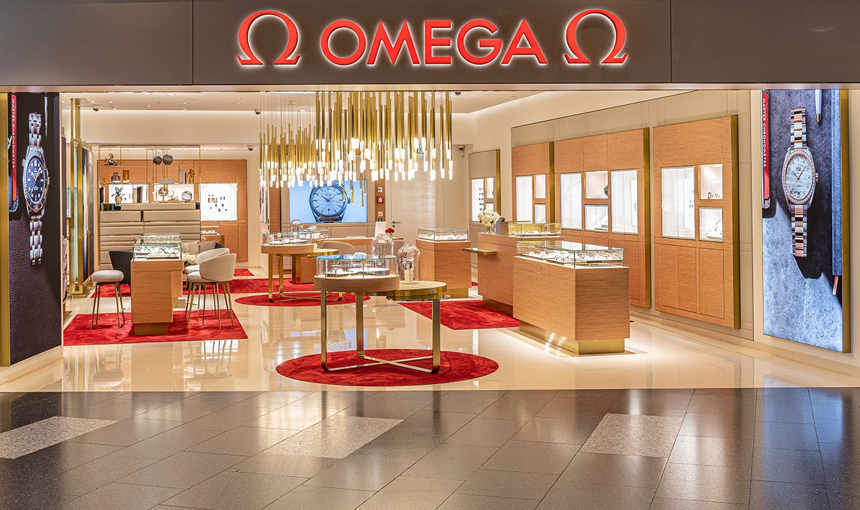 OMEGA Boutique Airside Center Level 1 8058 Zurich-Airport