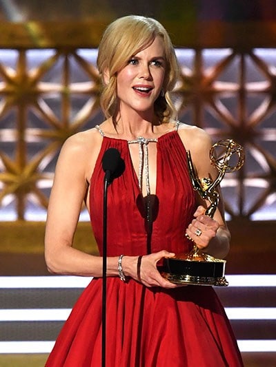 Nicole Kidman wears Omega for her Emmy win